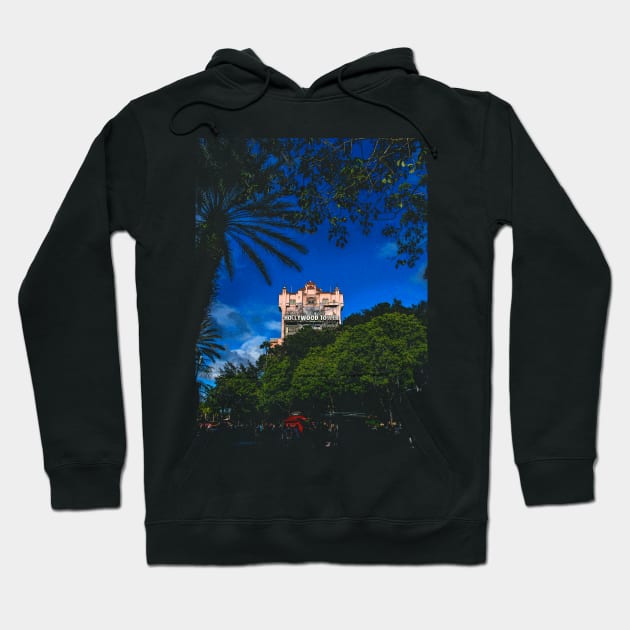 Hollywood Tower Hotel Hoodie by swgpodcast